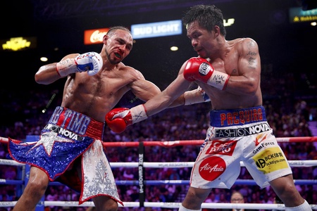 Đối thủ cũ nhận định bất ngờ về cú đấm của Manny Pacquiao và Mario Barrios
