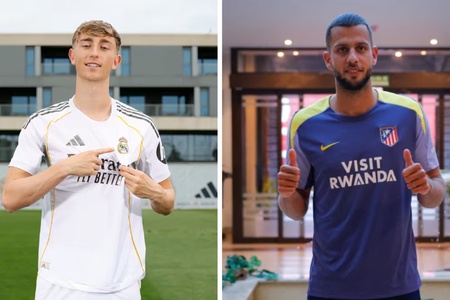 Real Madrid và Atletico chi tiêu chuyển nhượng nhiều gấp 3 lần 18 đội La Liga còn lại