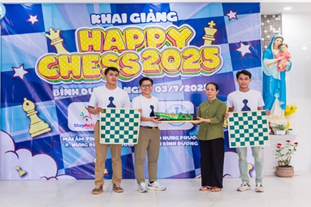 Khai giảng chương trình Happy Chess mùa 4 tại Mái Ấm Tình Mẹ 2: Khi những quân cờ mang theo hy vọng