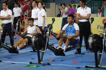 Giải Rowing máy vô địch Quốc gia năm 2024 thu hút 13 tỉnh, thành phố tranh tài