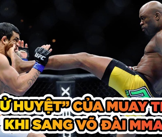 "Tử huyệt" của Muay Thái khi thi đấu MMA