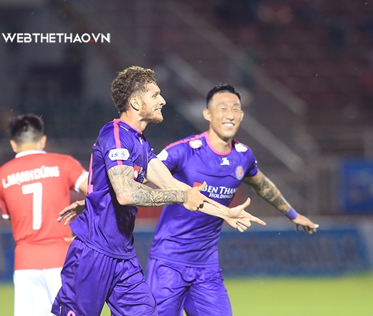 Thắng sát nút Hồng Lĩnh Hà Tĩnh, Sài Gòn FC củng cố ngôi đầu