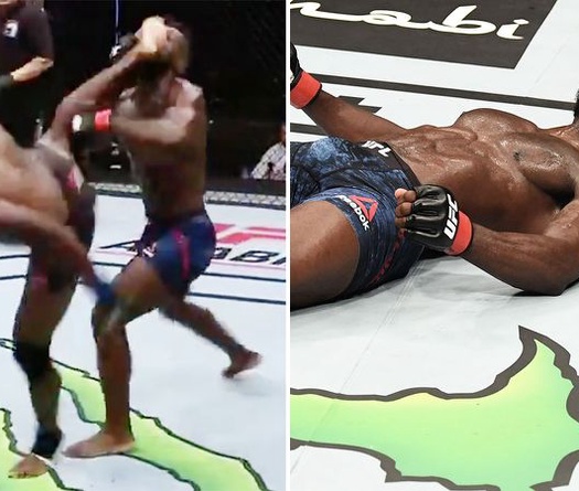 Xem lại cú đá bay đẹp như 'phim' tại UFC Fight Night