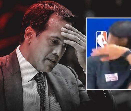 HLV Miami Heat bất ngờ bật khóc trong buổi họp báo