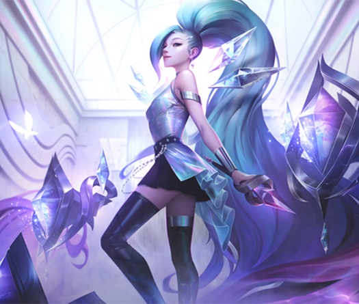 Seraphine LoL góp mặt trong nhóm Trang phục K/DA All Out