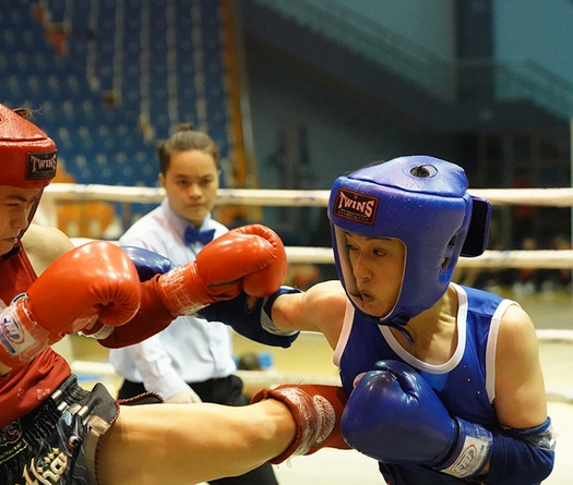 Chùm ảnh đẹp ngày hạ màn giải Vô địch Muay toàn quốc 2020