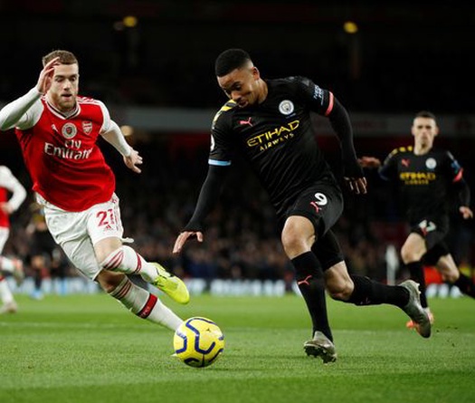 Lịch sử đối đầu, đội hình Man City vs Arsenal, Ngoại hạng Anh 2020