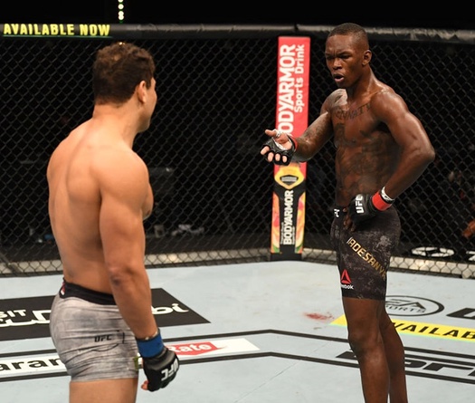 Israel Adesanya nói không với cơ hội thứ 2 cho Paulo Costa