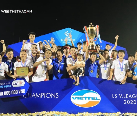 Vô địch V.League 2020 được thưởng bao nhiêu tiền?