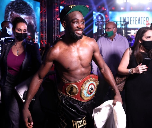 Terence Crawford giữ ngôi số 1 thế giới sau chiến thắng knockout Kell Brook 