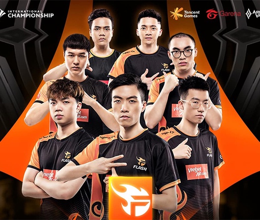 Đội hình Team Flash tham dự AIC Liên quân 2020