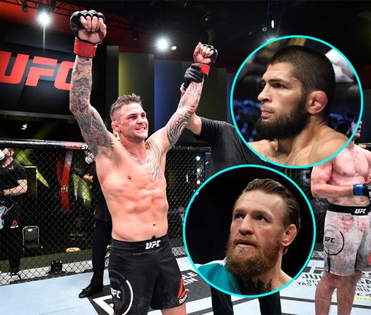 Dustin Poirier yêu cầu được tranh đai ngay khi Khabib giải nghệ