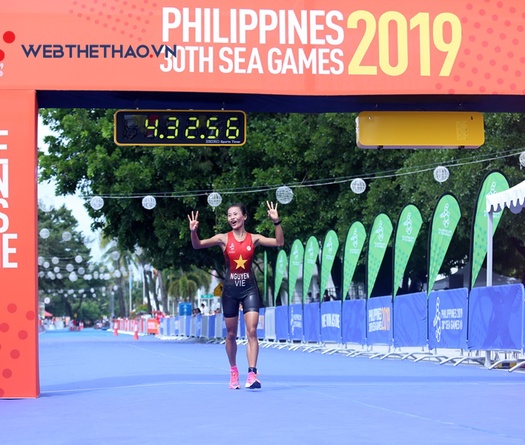 Tròn một năm triathlon-duathlon Việt Nam giành tấm huy chương đầu tiên ở SEA Games