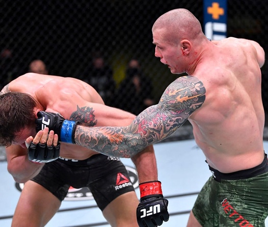 Thắng 'Gã hề' Jack Hermansson, Marvin Vettori lập kỉ lục mới với 50 ngàn đô tiền thưởng