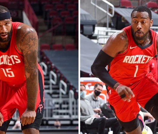 Bộ đôi John Wall - DeMarcus Cousins tái xuất mạnh mẽ, Rockets thắng đậm ngày ra quân preseason