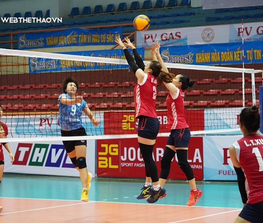 Bảng xếp hạng sau 2 vòng giải bóng chuyền VĐQG PV Gas 2020