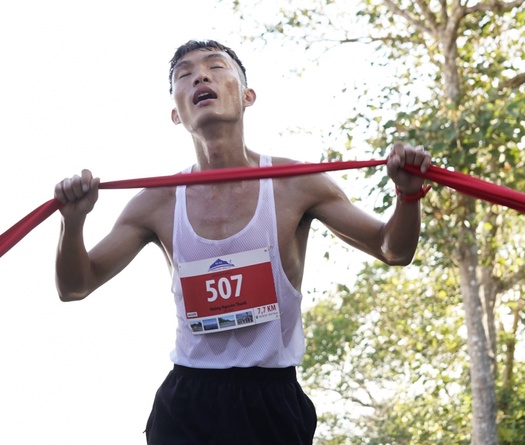 Việt dã leo núi Bà Rá - Giải chạy độc nhất vô nhị “thử lửa đôi chân sắt” các nhà vô địch