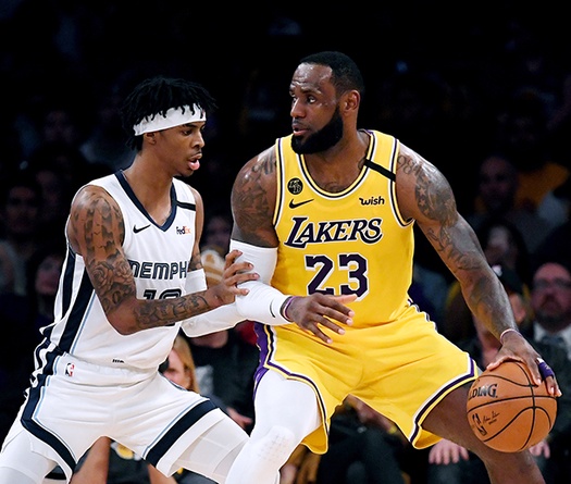 Nhận định NBA: Los Angeles Lakers vs Memphis Grizzlies (ngày 4/1, 8h00)