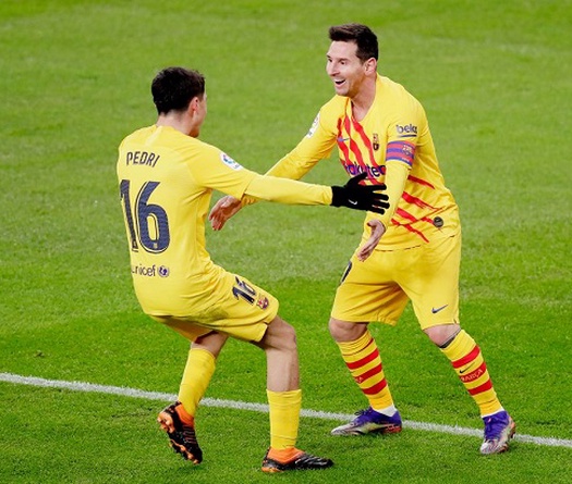Barca suýt không được chứng kiến Messi kết hợp với Pedri