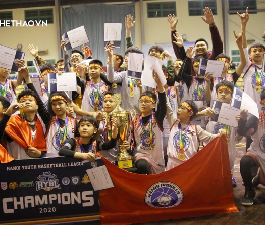 Hanoi Pitbulls Vô địch Hanoi Youth Basketball League 2020