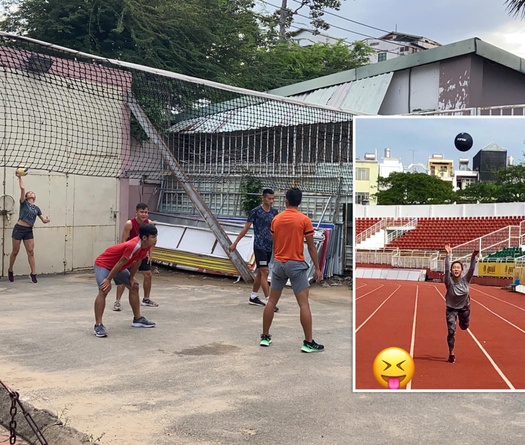 Những bài tập “khó lè lưỡi” giúp Nữ hoàng tốc độ Lê Tú Chinh giữ phong độ