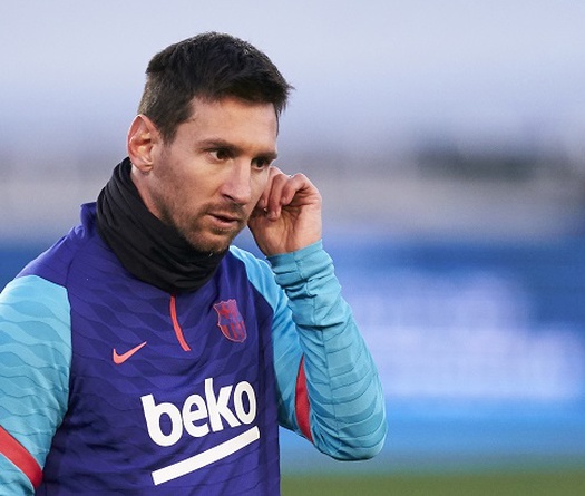 Barca vui mừng với hình ảnh của Messi trước chung kết Siêu Cúp