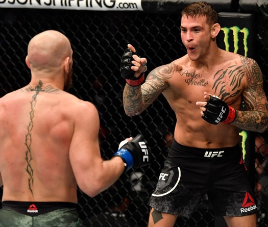 Giới MMA bùng nổ sau hai pha knockout của Dustin Poirier và Michael Chandler