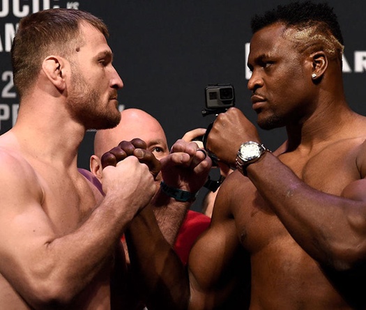 Stipe Miocic vs Francis Ngannou 2 chính thức dẫn đầu UFC 260 ngày 27/3