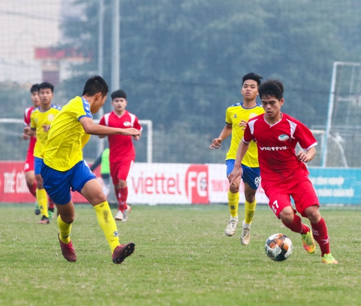 Trực tiếp bóng đá U19 Quốc gia Việt Nam hôm nay 25/1: U19 Viettel vs U19 Hà Nội