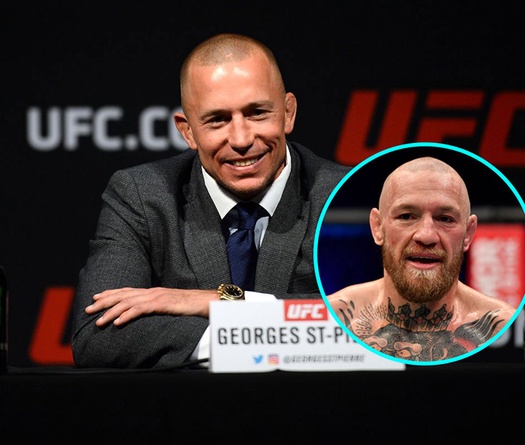 Georges St-Pierre: “Tôi tin Conor sẽ đứng lên sau thất bại đó”