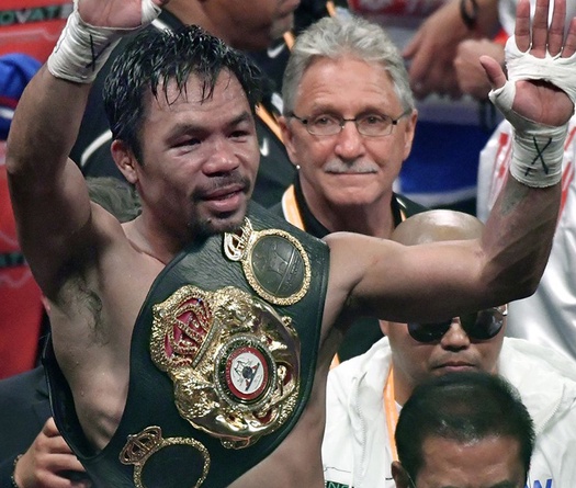 Manny Pacquiao bị WBA tước đai vô địch vì nghỉ đấu quá lâu