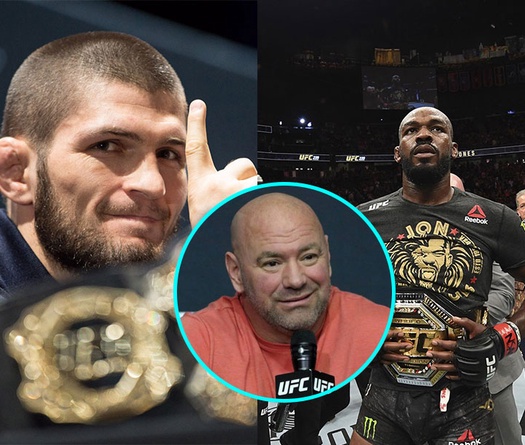 Dana White: "Jon Jones vĩ đại nhất, Khabib là người mạnh nhất UFC hiện tại"