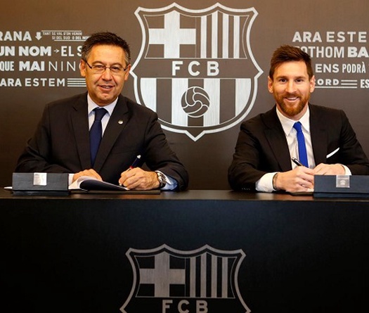 Messi và các điều khoản hợp đồng kỳ lạ trong bóng đá