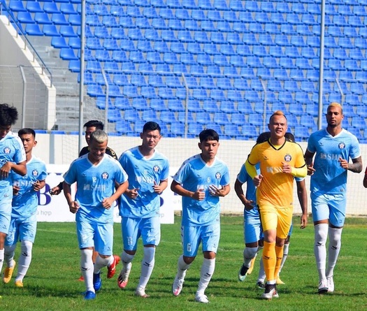 Các CLB V.League tập lấy may sau kì nghỉ Tết Nguyên đán
