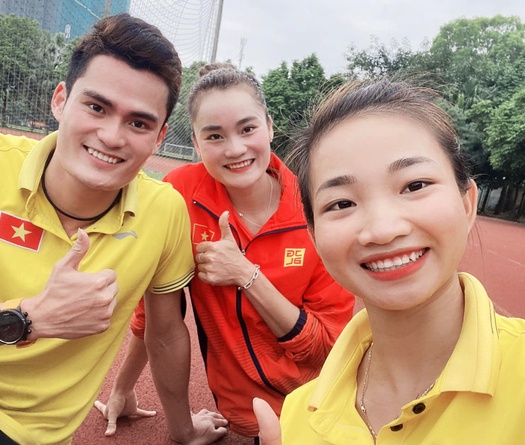 Tuyển thủ điền kinh hội quân tập luyện sau Tết Tân Sửu 2021