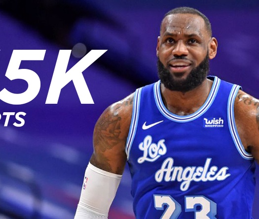 LeBron James cán cột mốc ghi điểm mới: Sánh ngang các huyền thoại NBA