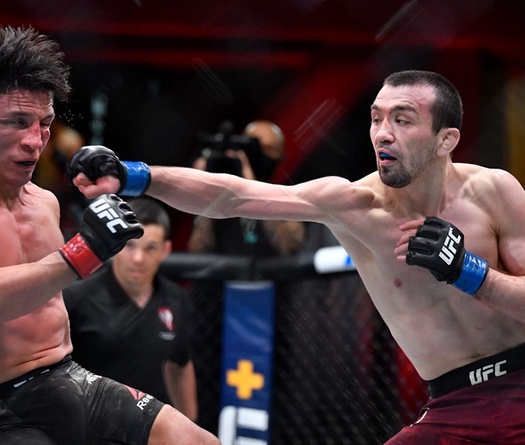 Khabib ca ngợi chiến thắng tay đấm khiếm thính Askar Askarov tại UFC 259