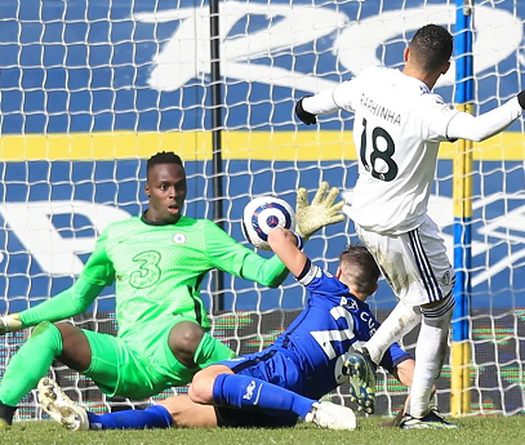 Thủ môn Chelsea lập thành tích "kỳ lạ" sau trận gặp Leeds United