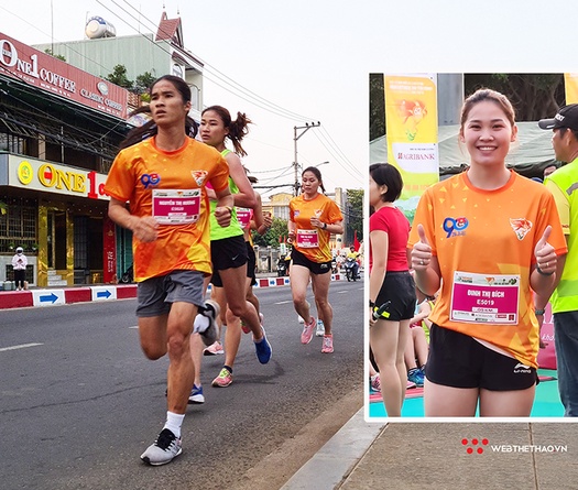 Cô dâu trẻ từng vô địch SEA Games không hoàn thành Tiền Phong Marathon
