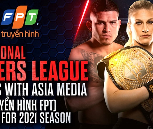 Giải MMA PFL được phát sóng chính thức tại Việt Nam