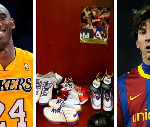 Vì sao Kobe giữ tấm ảnh có chữ ký Messi trong tủ đồ?