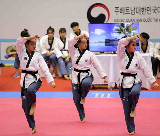 Chị em Châu Tuyết Vân giành 4 HCV Giải vô địch các CLB Taekwondo toàn quốc