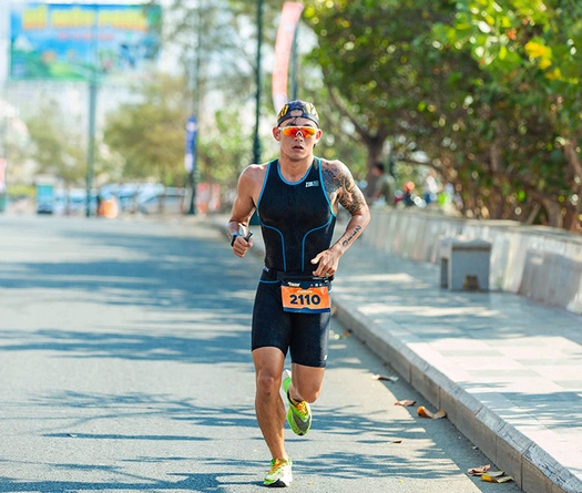 “Rái cá” Lâm Quang Nhật thổ lộ tình cảnh “bị dụ dỗ” đến với triathlon