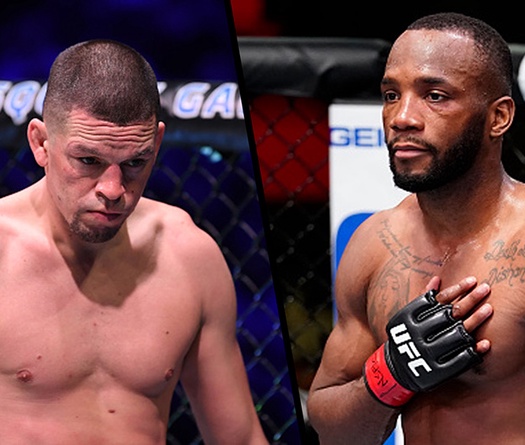 Leon Edwards vs Nate Diaz dời lịch đấu sang UFC 263 vì chấn thương