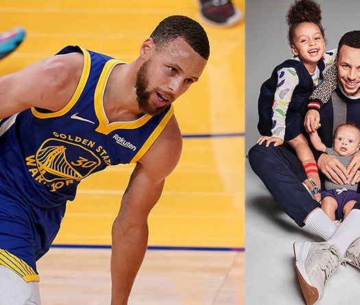 Trên sân phá mọi kỷ lục, Stephen Curry về nhà lại đòi… kẹo và bắp rang?