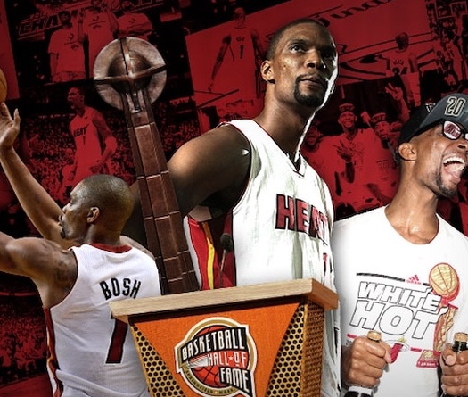 Chris Bosh trở thành huyền thoại đầu tiên của Big 3 Miami Heat lọt vào Hall of Fame