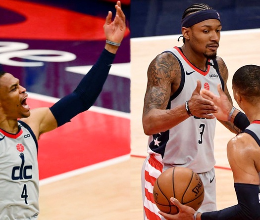 Cởi giày tặng fan từ giữa hiệp 4, Russell Westbrook cùng Wizards thắng dễ Indiana Pacers