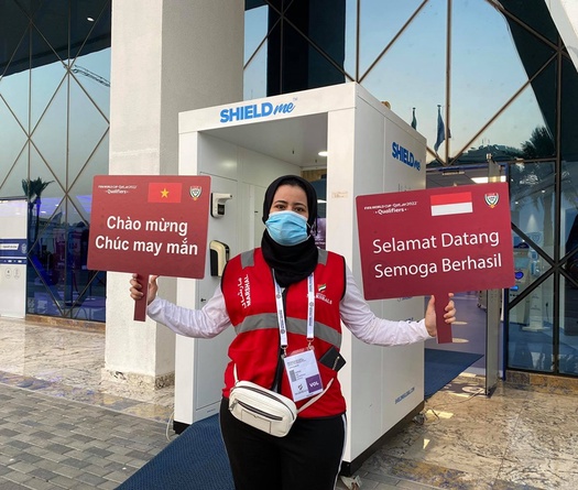 Việt Nam và Indonesia được chủ nhà UAE đón tiếp nồng hậu