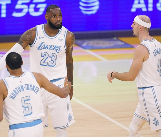 Lakers đứng trước nguy cơ bị “cấu xé lực lượng”: Alex Caruso và Horton-Tucker bị dòm ngó