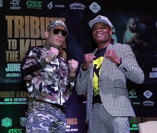Đối thủ lố cân, Anderson Silva nhận 100 ngàn đô ngày ra mắt sàn Boxing 